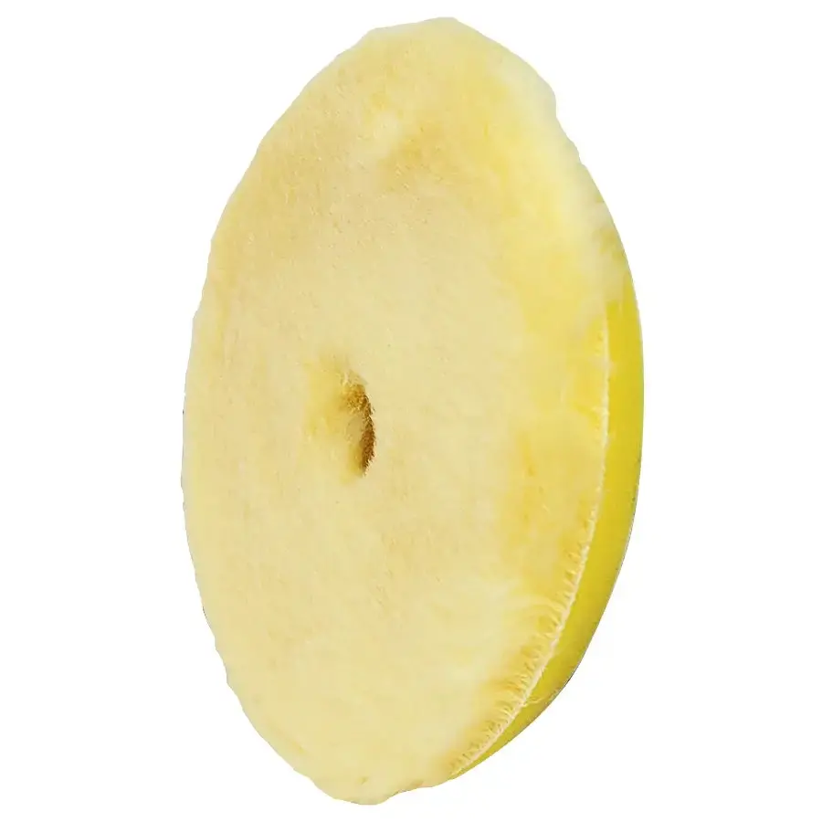 Buff And Shine Uro Wool Yellow Polishing Pad 1