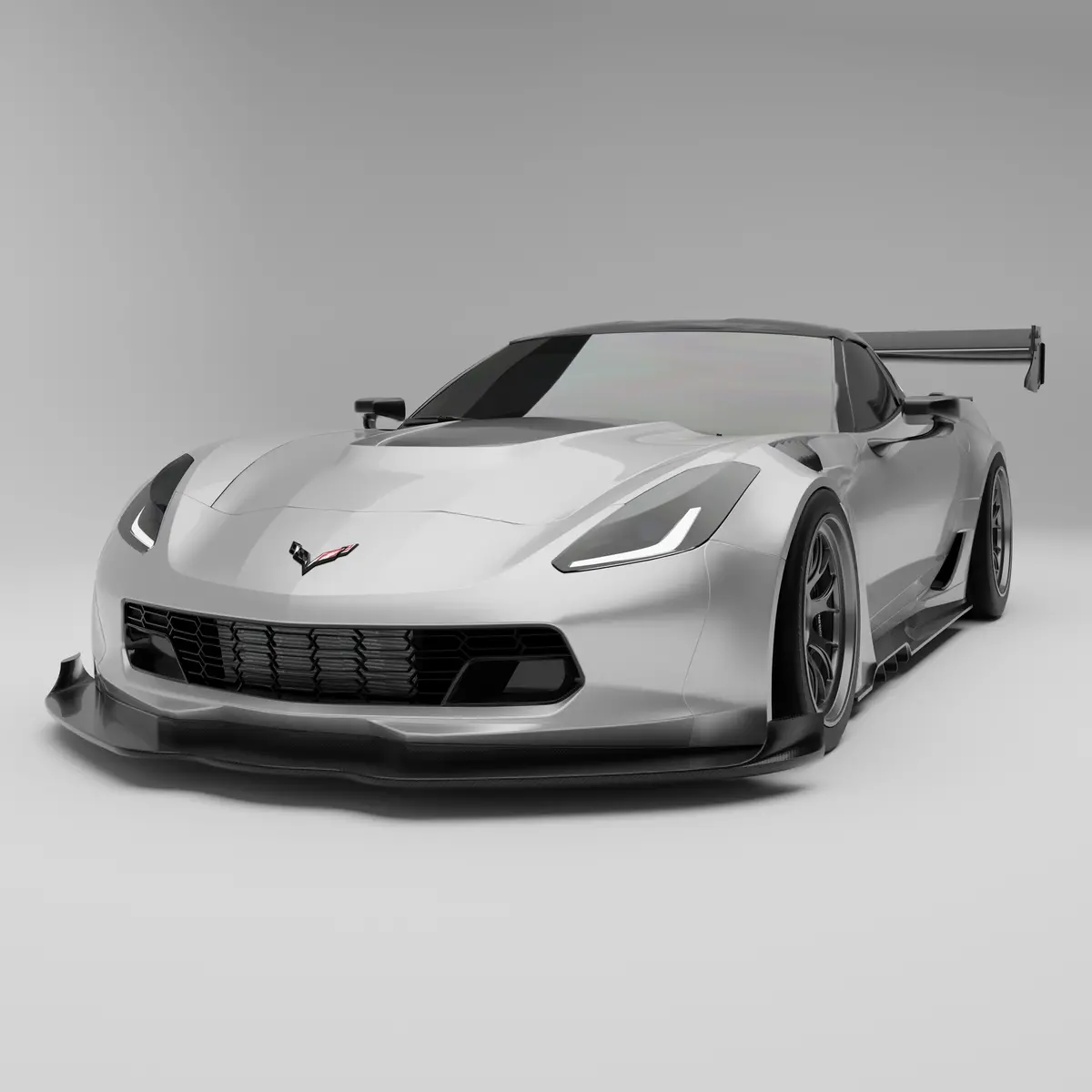 C7 Corvette Front Splitter 1