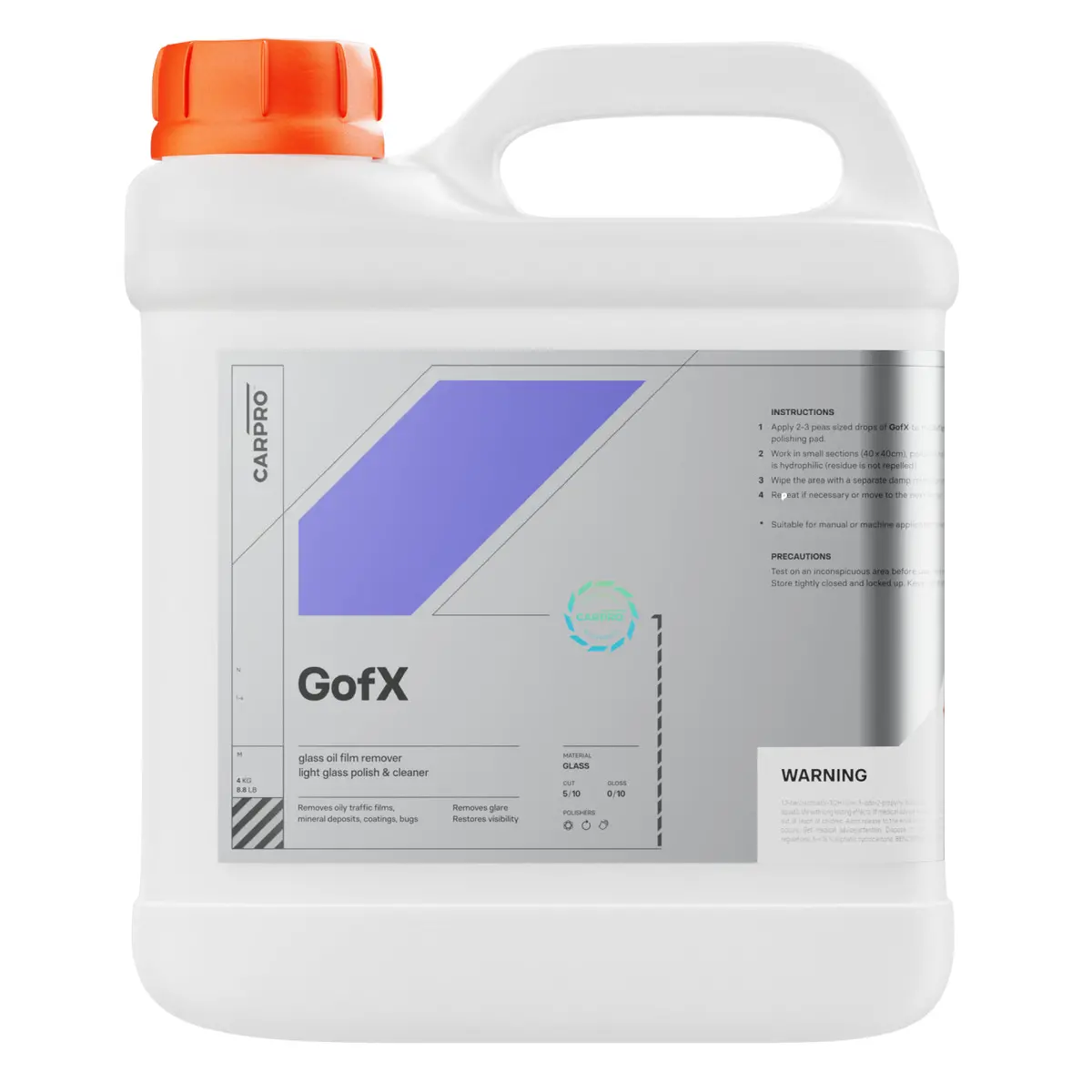 Carpro Gofx Glass Traffic Film Oil Remover 5