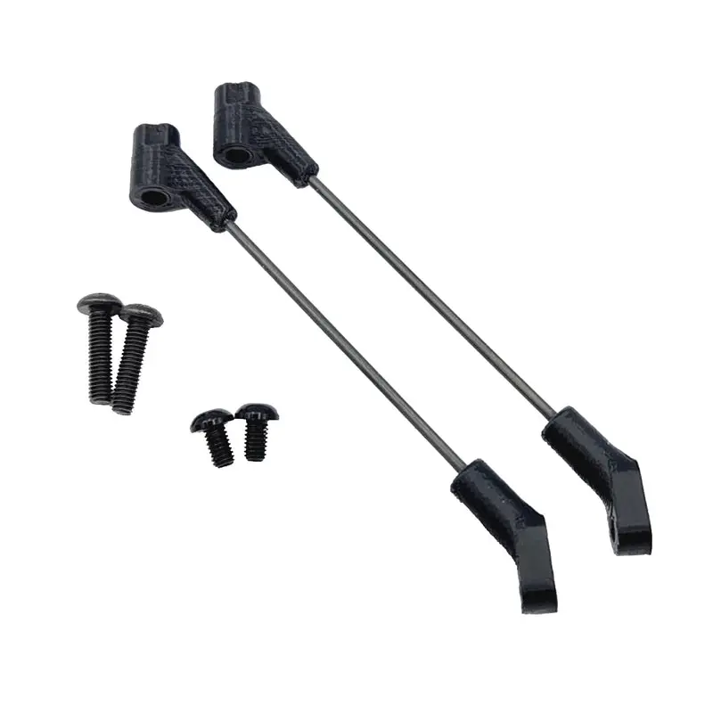 3D Pro Carbon Ultra-Lite Anti-Tuck Stiffener Set For Horizontal Rear Post Body Mounts Pro 1