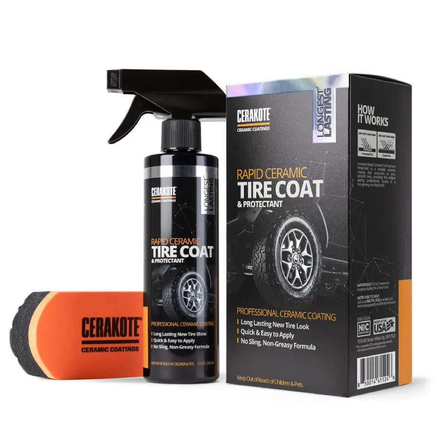 Cerakote Rapid Ceramic Tire Coat 10Oz Kit 1