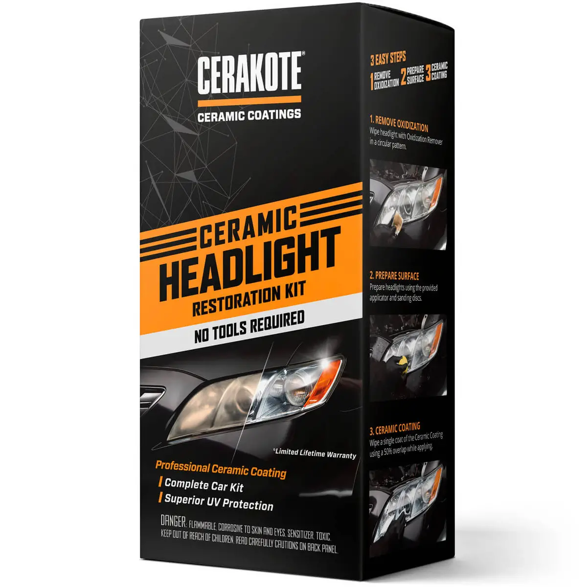 Cerakote Ceramic Headlight Restoration Kit 1