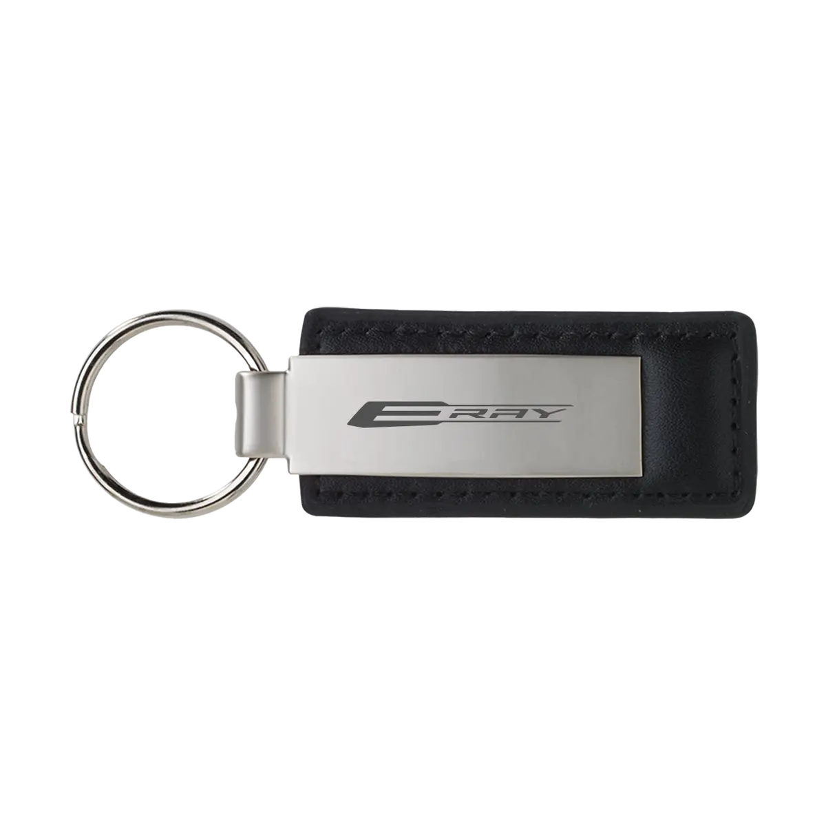 Eray Leather/Metal Large Keychain 1