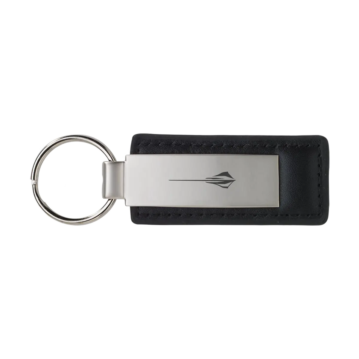 Stingray Leather/Metal Large Keychain 1