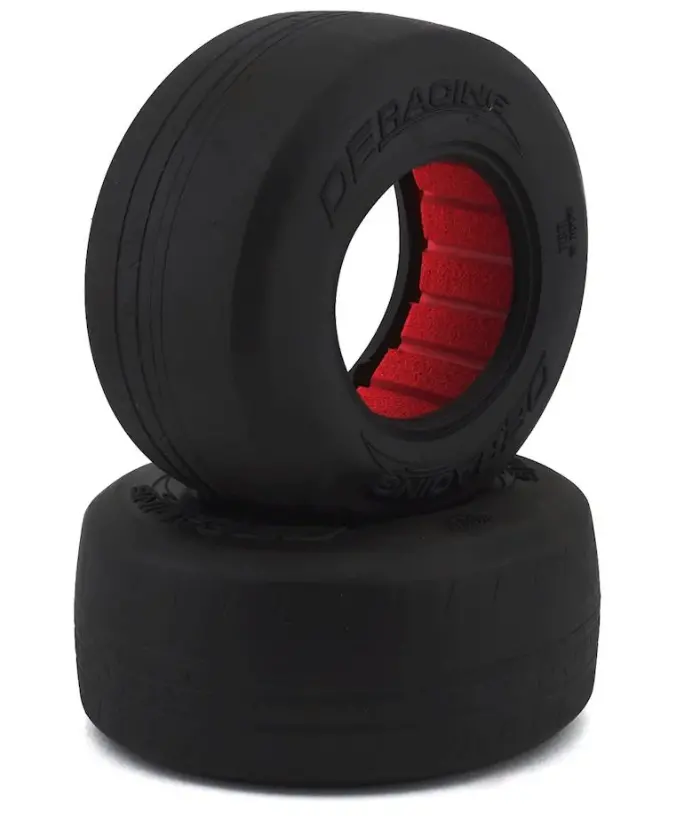 De Racing Phenom Sc 2.2/3.0" Short Course Truck Tires (2) (Clay) Der-Psc-C1 1