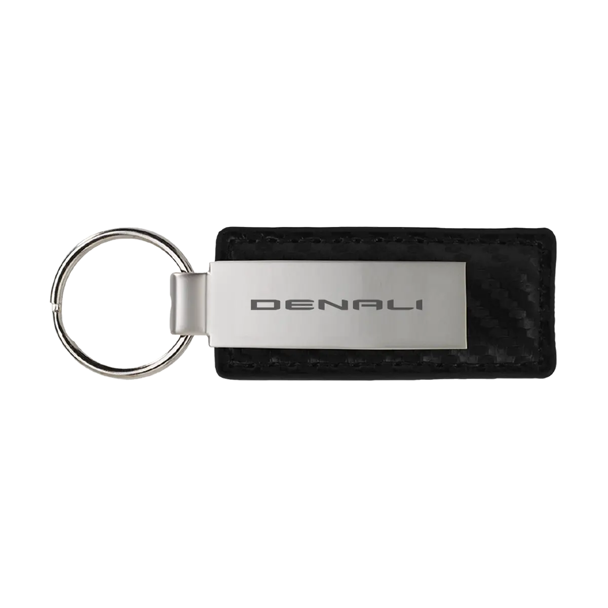 Denali Carbon Metal Large Keychain 1