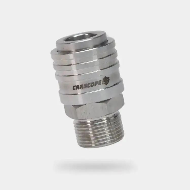 Carscope Push-Lock 3/8" Coupler Female M22 X 14Mm 1
