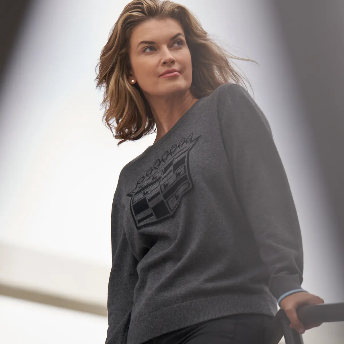 Cadillac Men's Insignia Sweater By Greyson 7