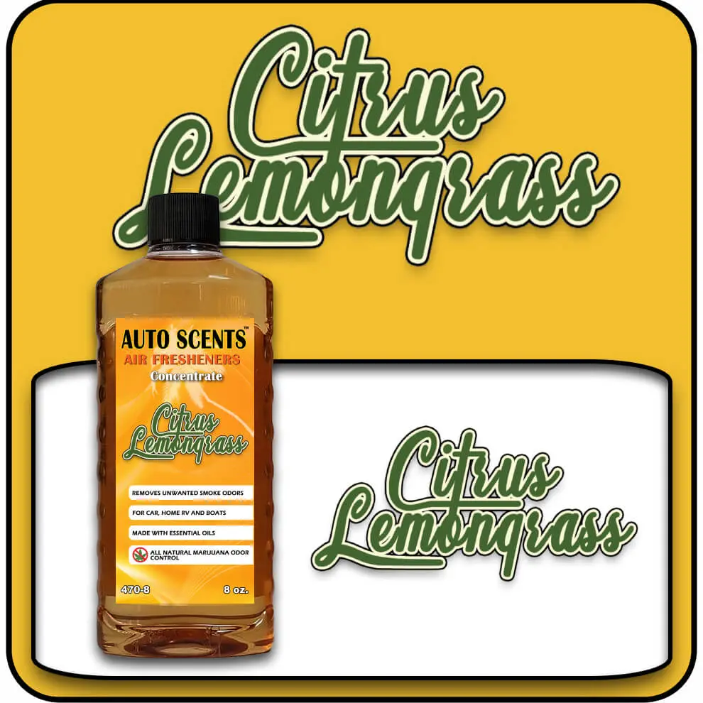 Autoscent Air Freshener Concentrate Citrus Lemongrass 8Oz 1