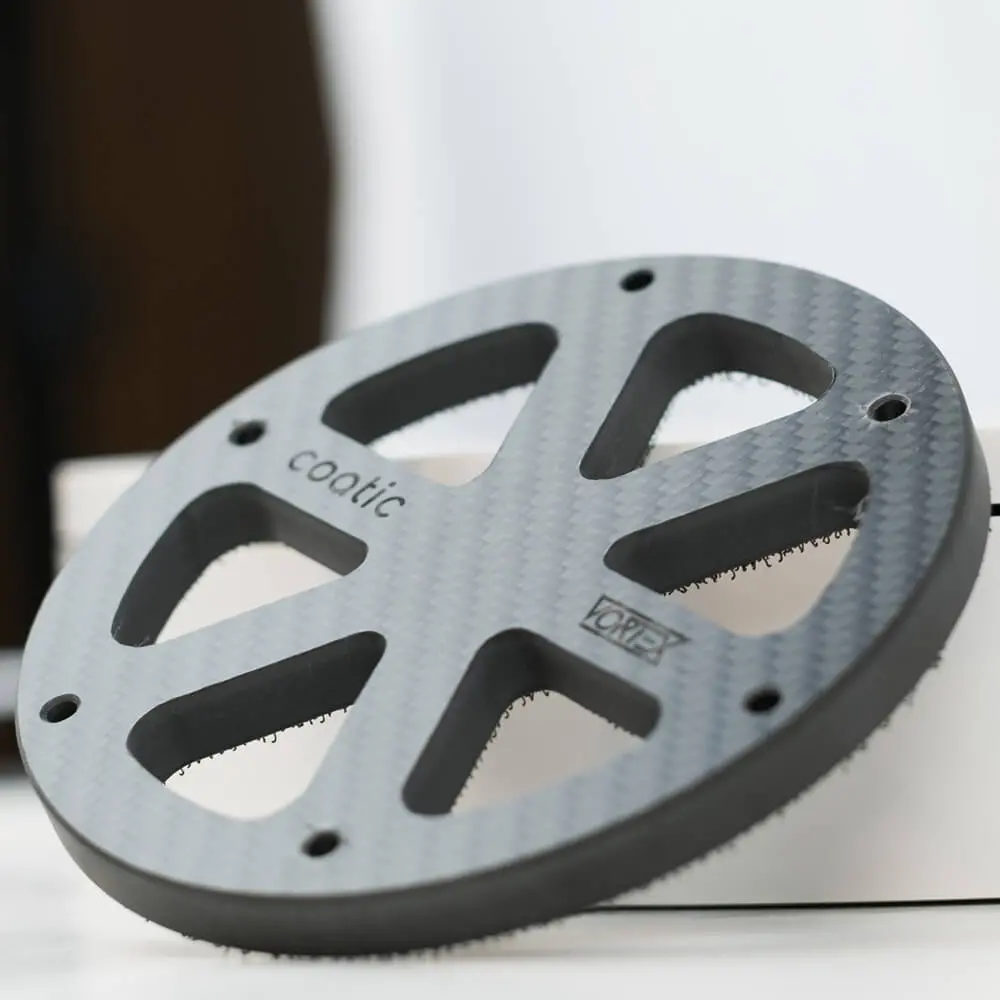 Coatic Vortex 5 Inch Carbon Fiber Backing Plate Flex Xfe Xce 1