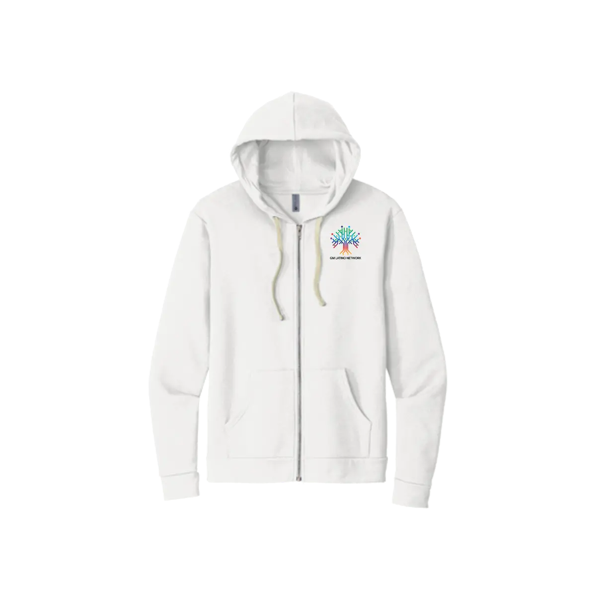 GM Latino Network Ergonomic Zip-Up Hoodie