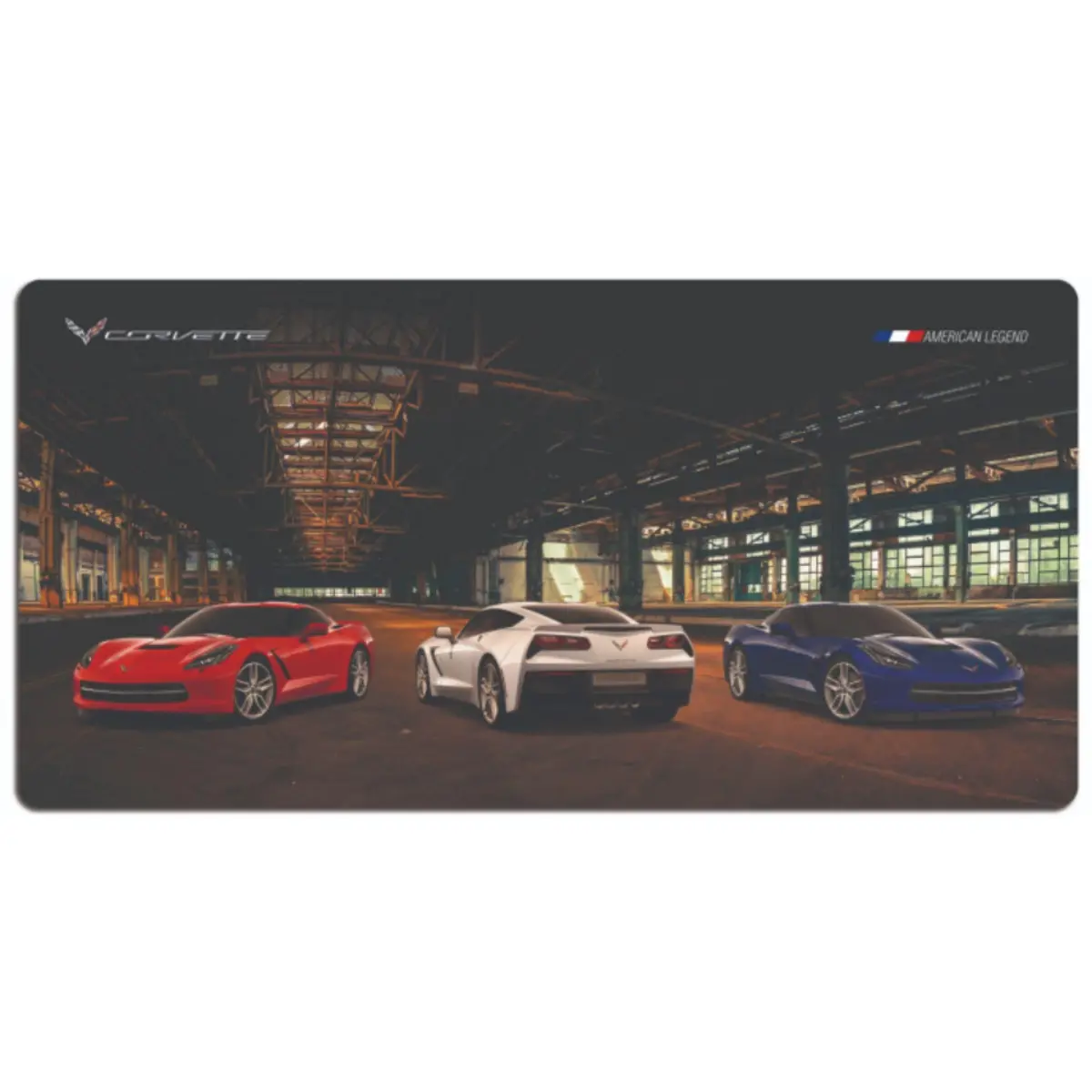 Corvette American Legend Art Thick Aluminum Sign 1
