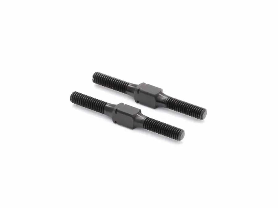 D10190 M3x39mm Turnbuckle, Alumimum, Black 1