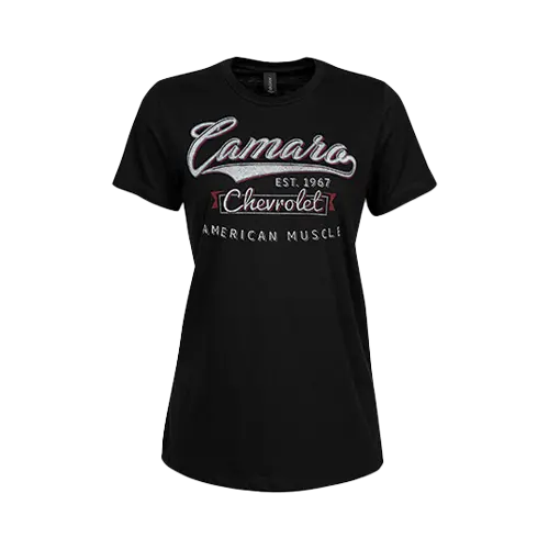Ladies Camaro American Muscle T-Shirt 1
