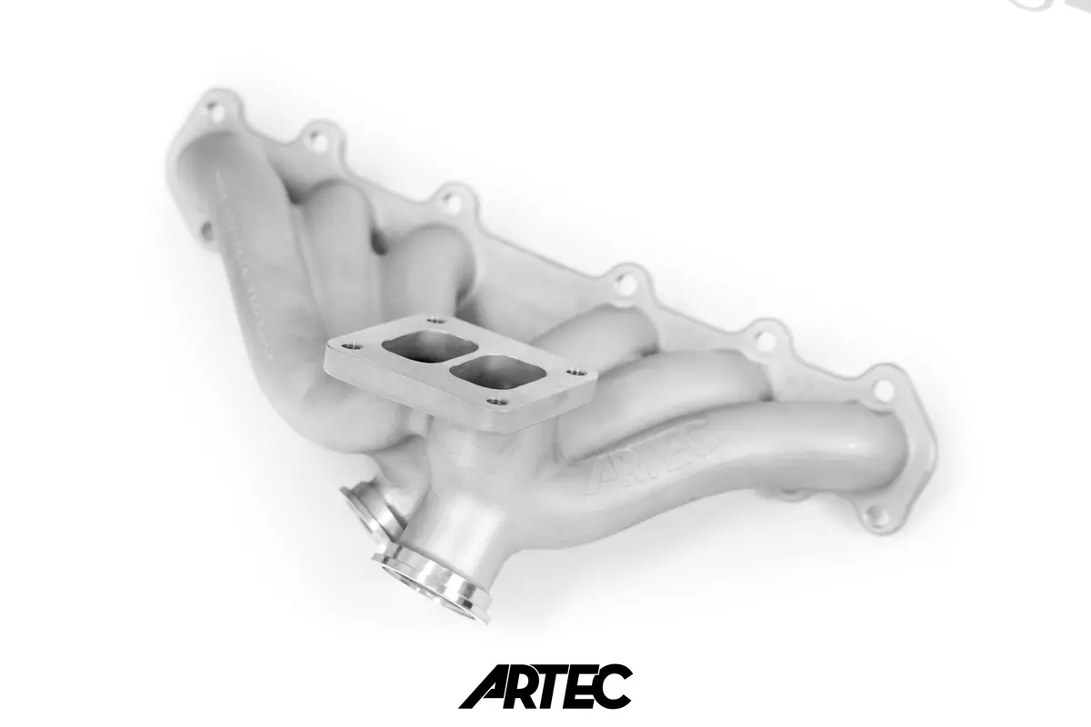 Artec Toyota 2Jz-Gte T4 Exhaust Manifold Stainless Steel Cast Dual Tial Mvr Flange 1
