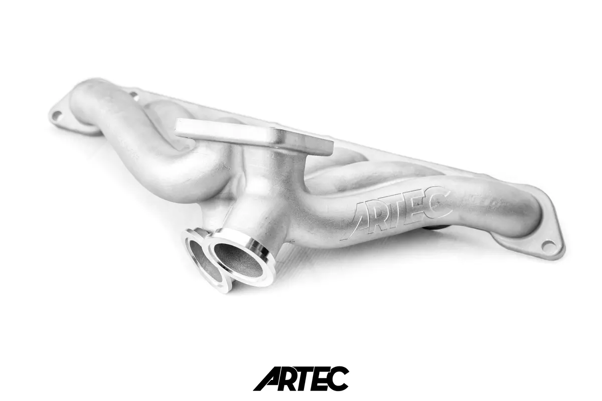 Artec Toyota 2Jz-Ge T4 Exhaust Manifold Stainless Steel Cast Dual Tial Mvr Flange 1