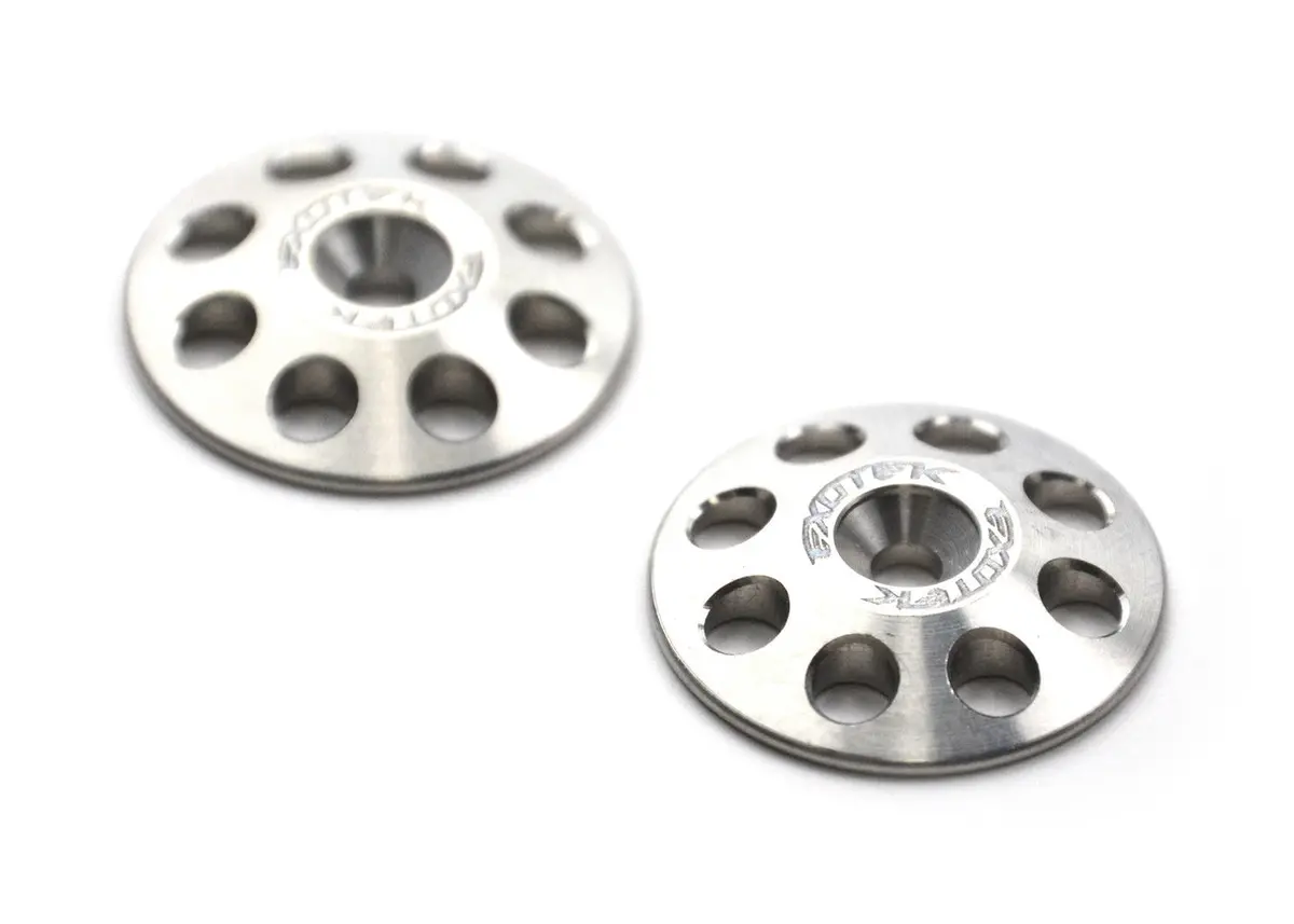1/8 Xl Wing Buttons, Titanium (2) Etk-1666 1