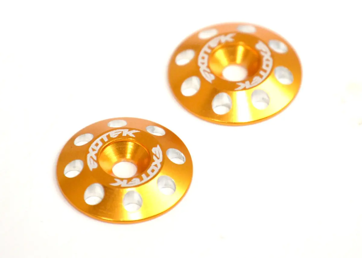 Flite Wing Buttons V2, 6061 2 Pack 6