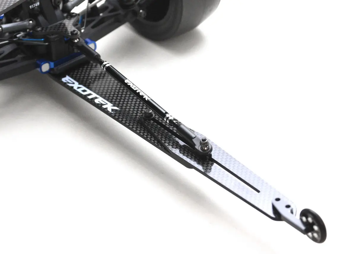 Exotek B6.3 B6.2 Wheelie Bar Set, Cf Adjustable 2