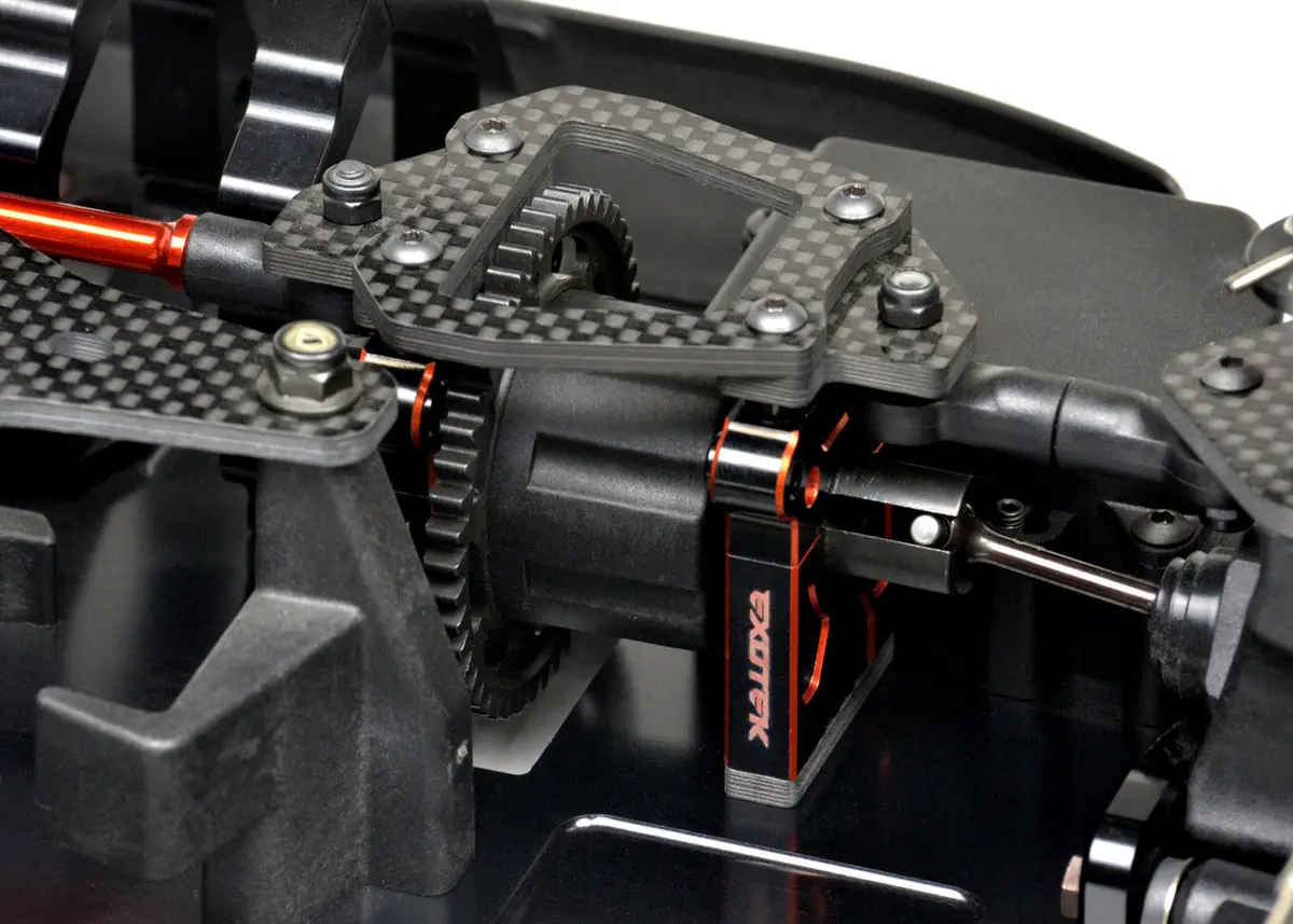 Exotek 2014 - D819 E819 Hd Center Bulkhead Set, 7075 2 Color Ano. 2