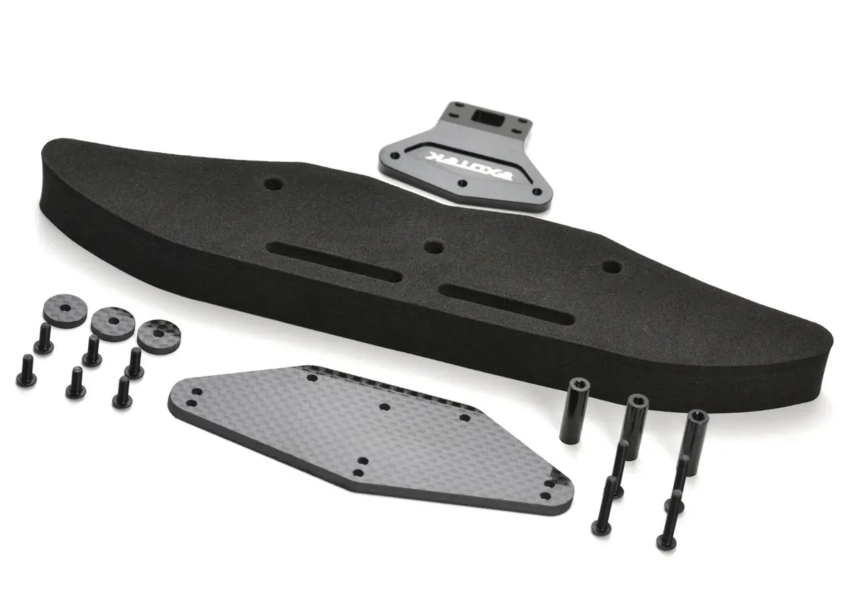 Exotek 2003 - B6 Drag Front Bumper Set, Alloy, Cf And Foam 1