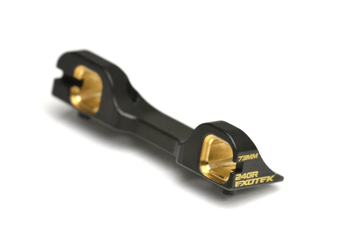 B6.3 C Block Brass Weight, Black 24Gr 1