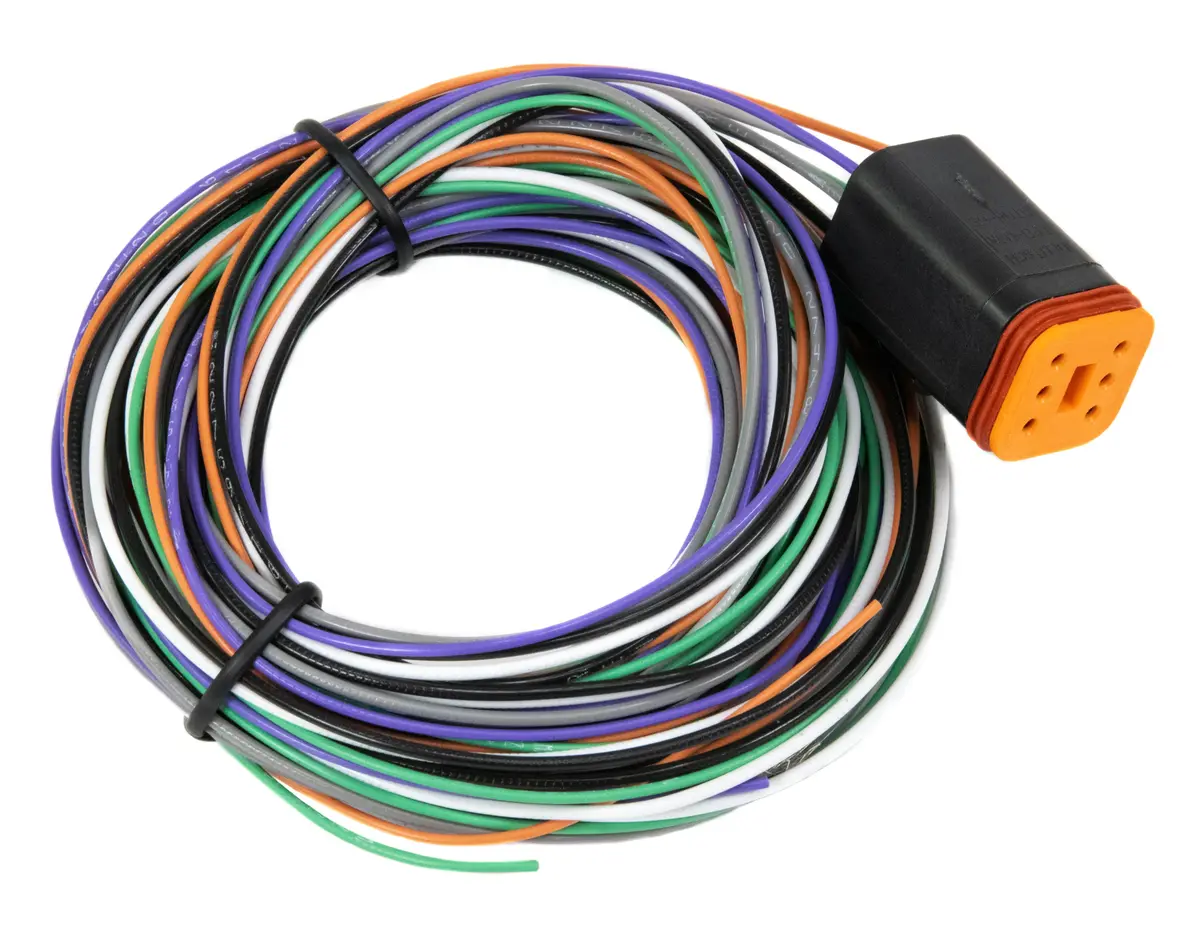 Rife Dt 6 Wire Tefzel Harness For Dual/Triple/Quad Pressure Sensors And Dtm Block 1