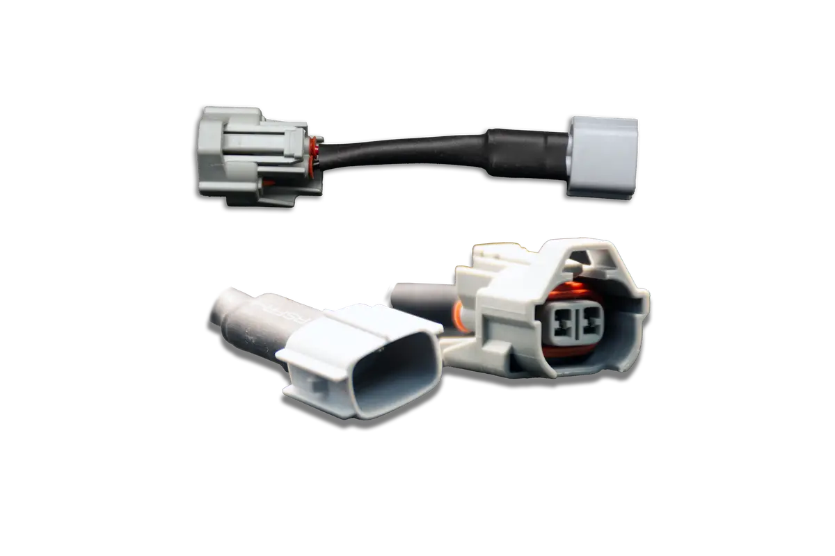 Set Of 4 Denso (Female) To Toyota (Male) Injector Plug Adaptors (Padpdtot4) 1