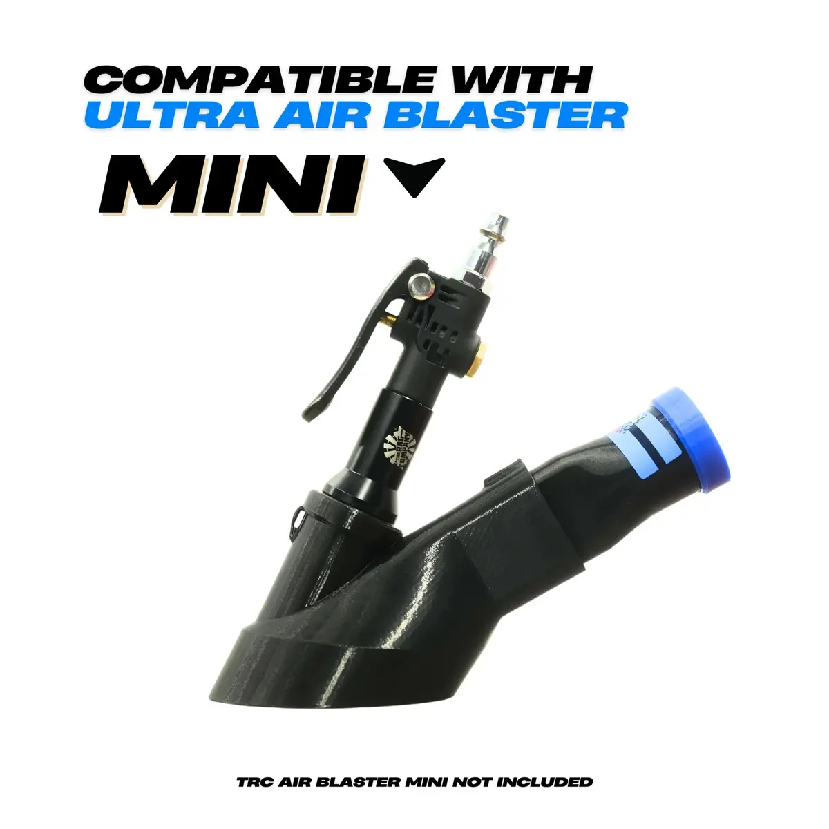 Detail Demon Crevice Air+Vac Oval Attachment For Trc Ultra Air Blaster Mini Dd-Cvav-O-Rc 2