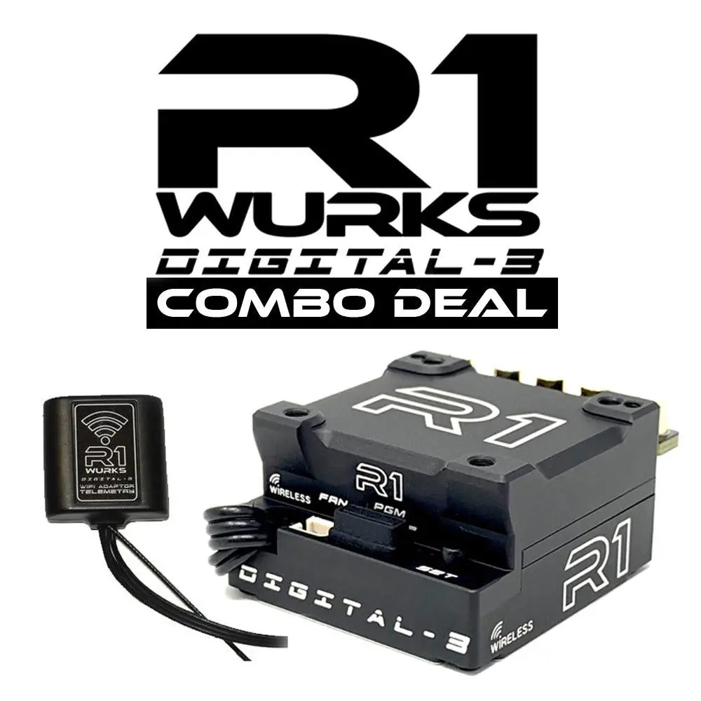 R1 Wurks Digital 3 Speed Controller & Wifi Module Combo 1