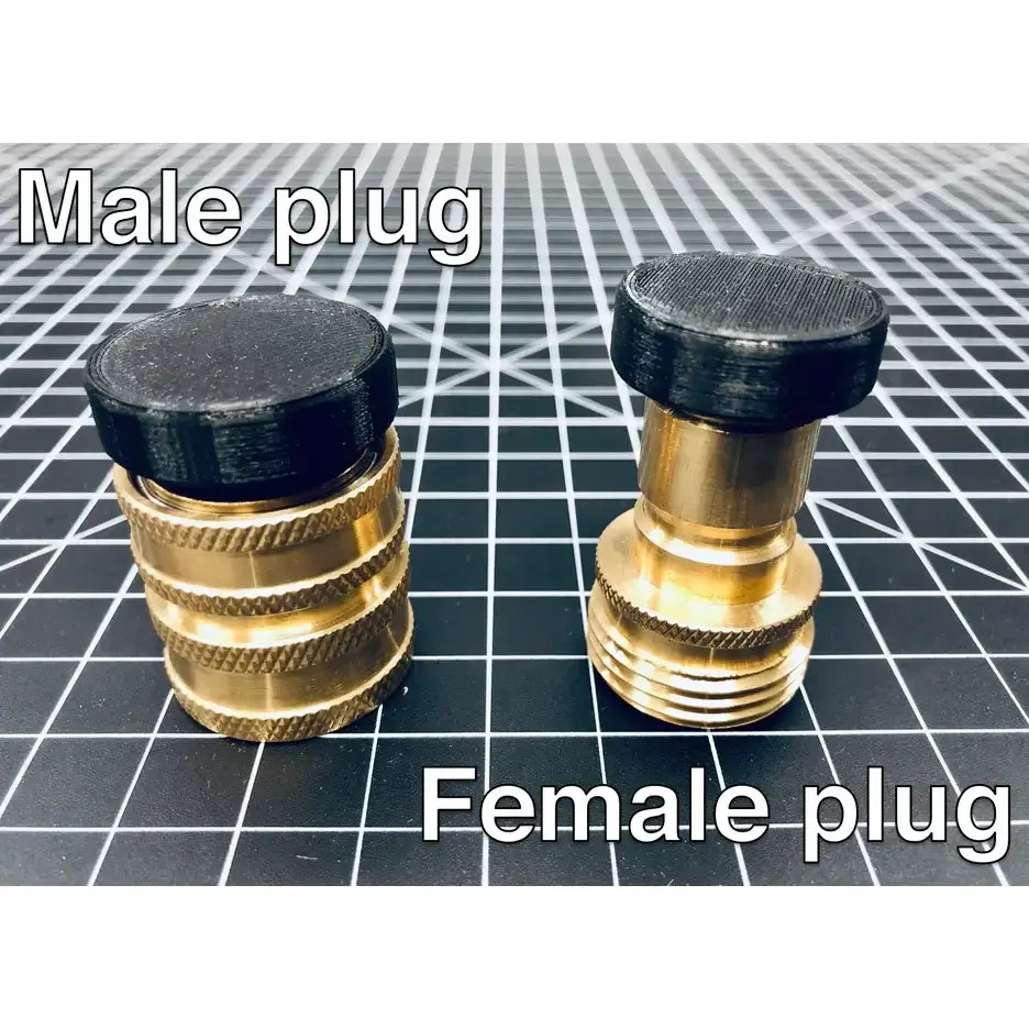 Dribblestopper 3/4" Garden Hose Plug (Female) 2