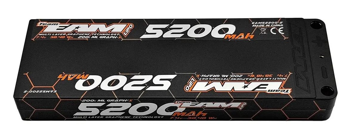 Eam Mlg-X 5200Mah 200C 7.4V 2S Ulcg Lipo 1