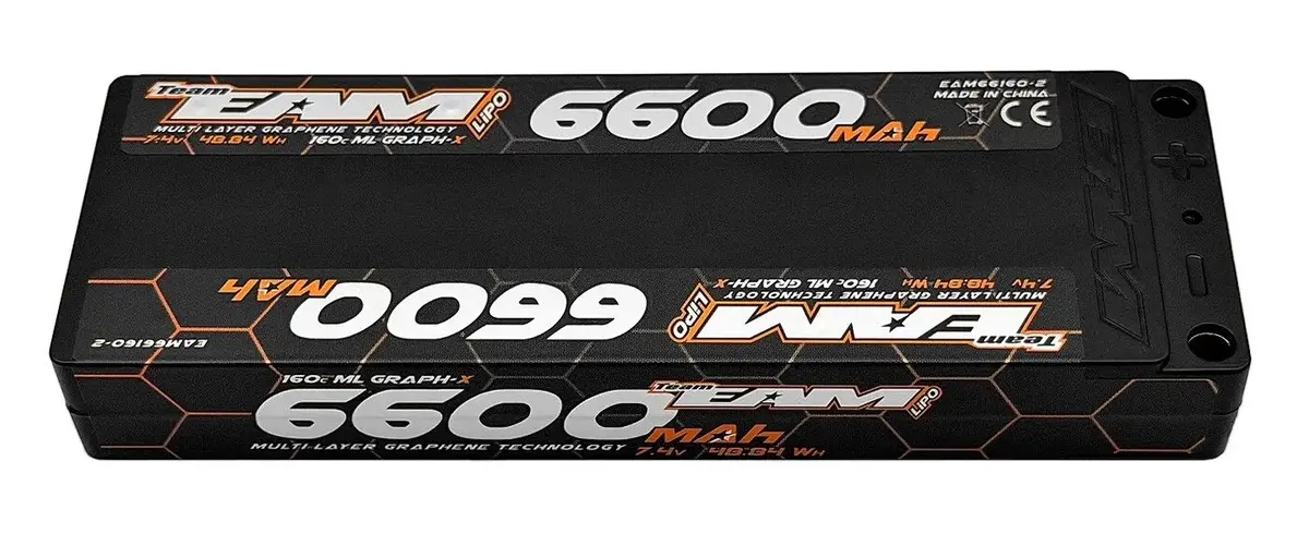 Eam Mlg-X 6600Mah 160C 7.4V 2S Ulcg Lipo 1