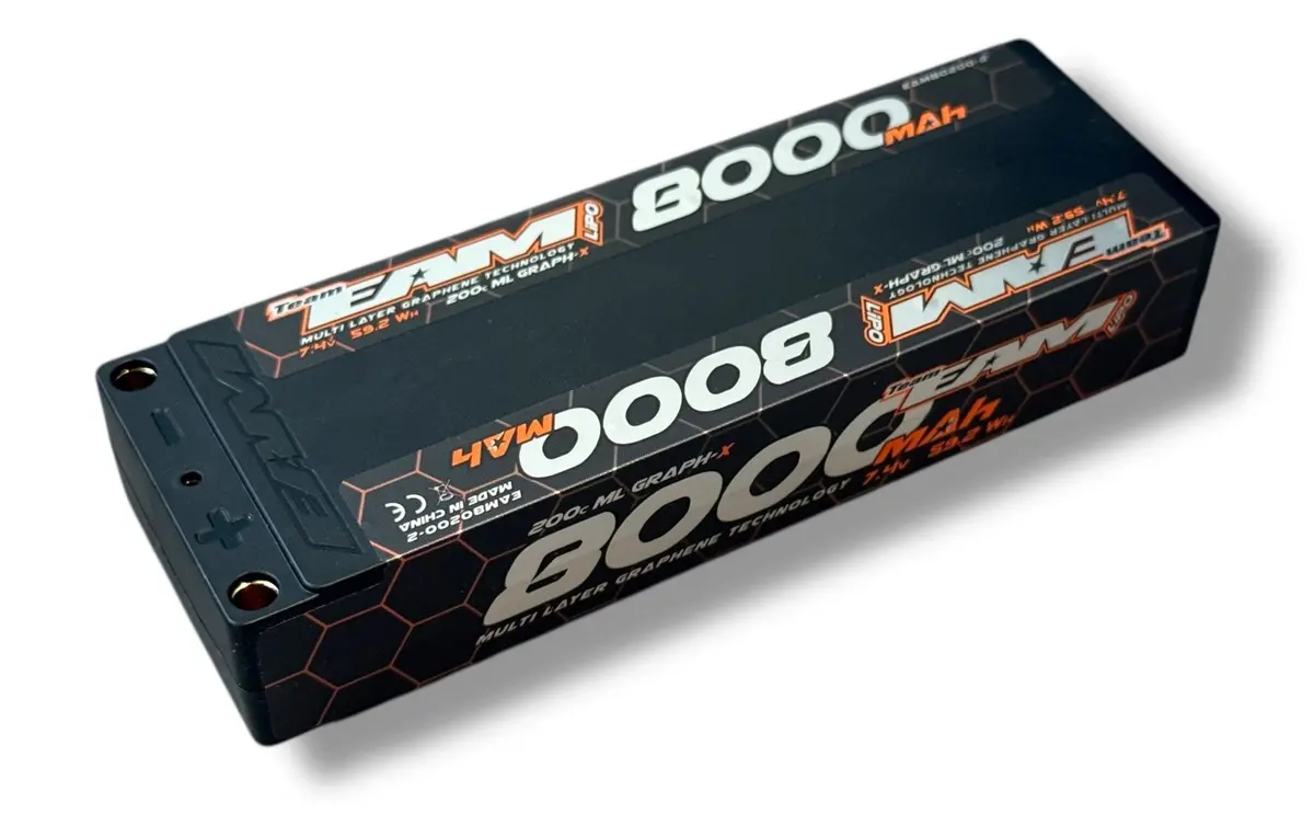 Eam Mlg-X 8000Mah 200C 7.4V 2S Lipo 1