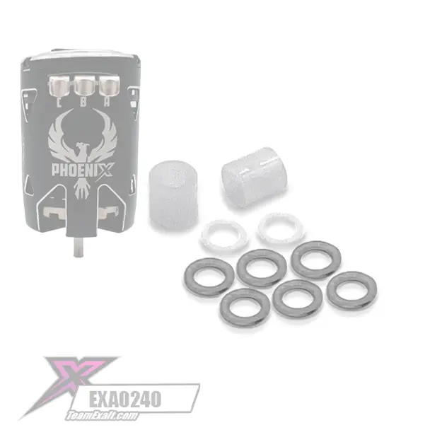 Exalt Non Magnetic/Teflon Rotor Shim Kit (Exa0240) 1