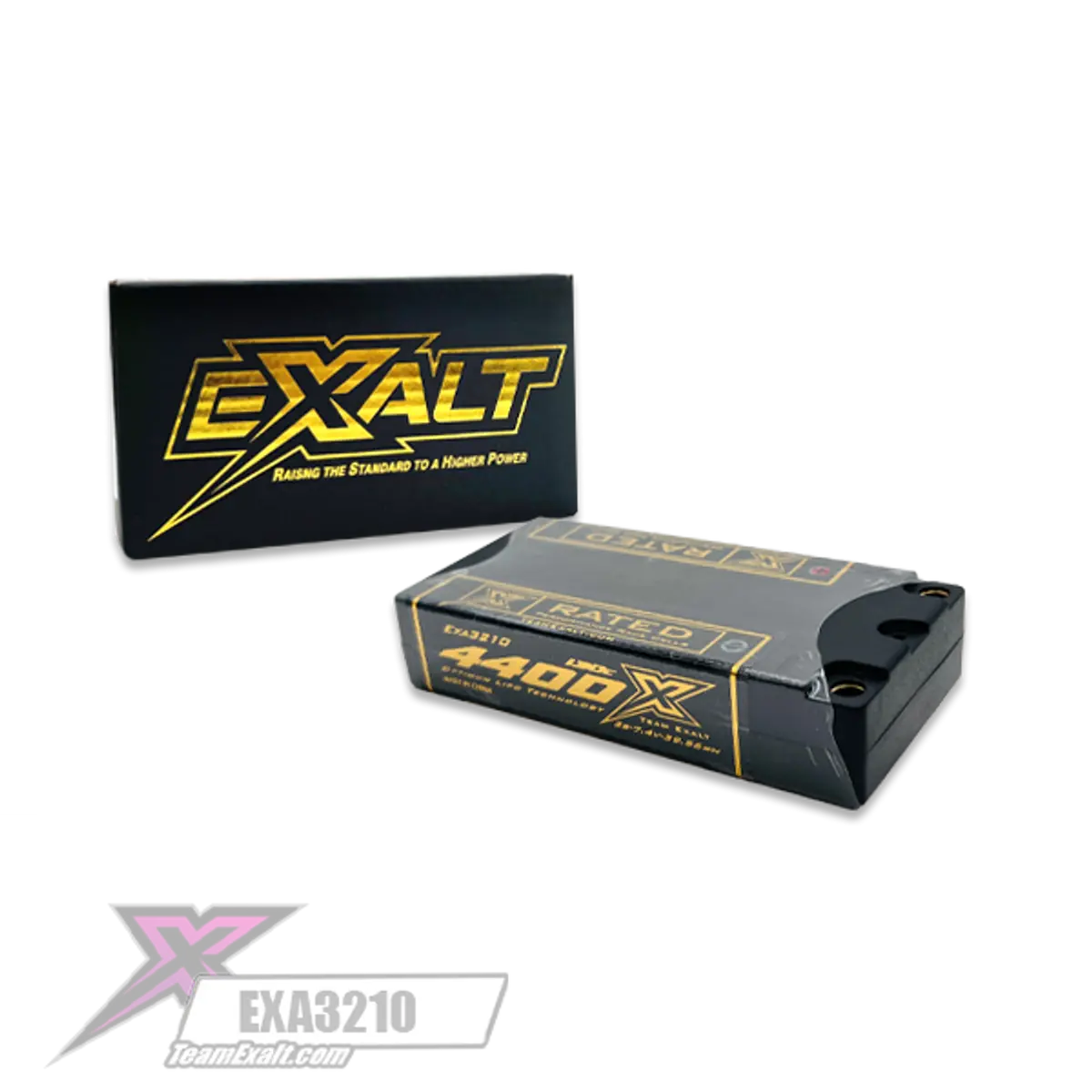 Exalt X-Rated 2S 120C Lcg Hardcase "Drift"/Optional Shorty Lipo Battery (7.4V/4400Mah) 1