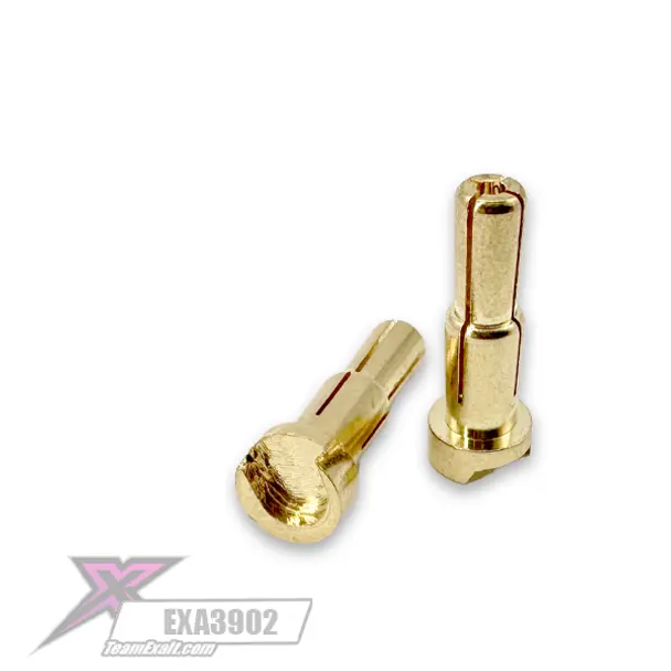 4/5Mm Stepdown Male Bullet Connectors(Pair) (Exa3902) 1