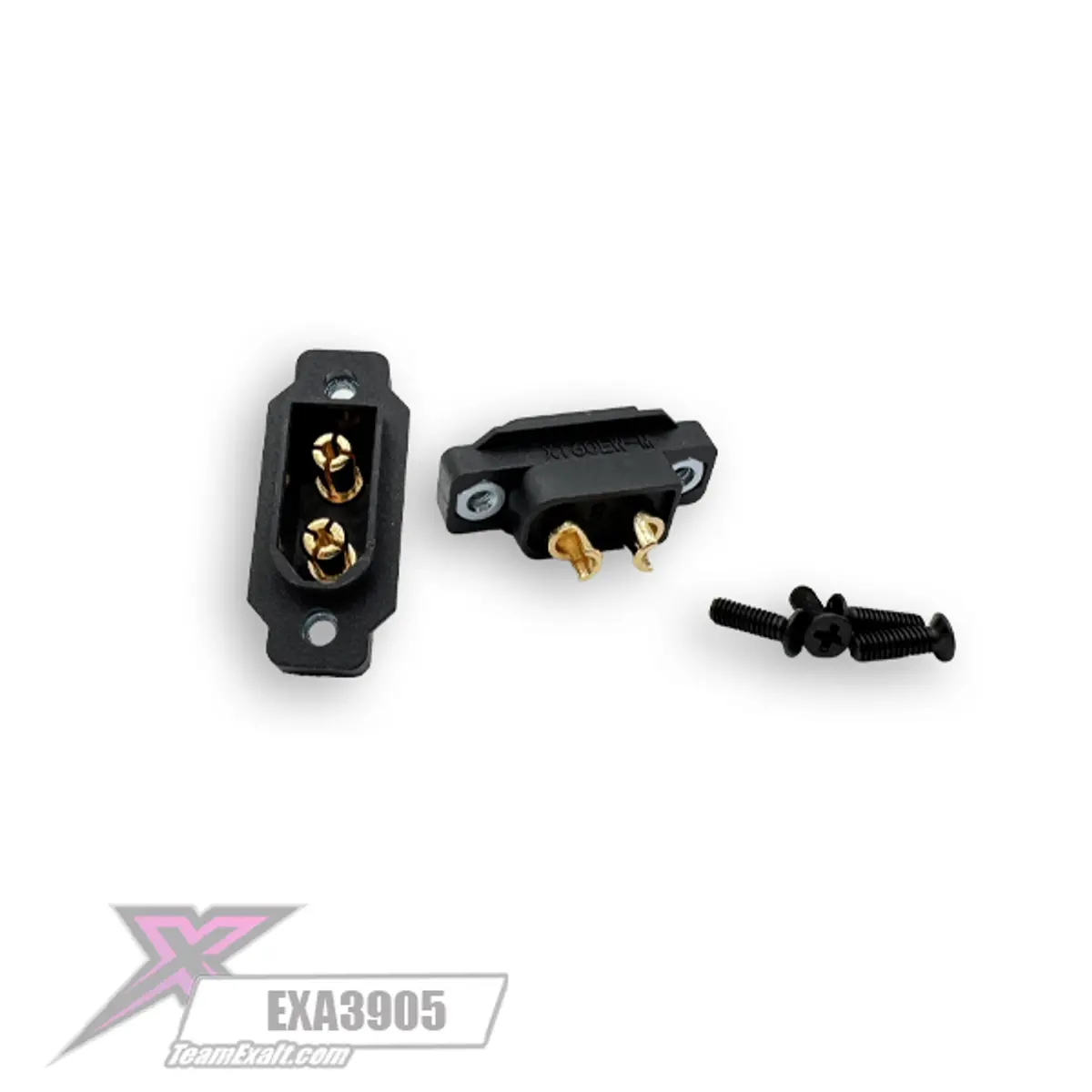 Male Xt60ew-M Mountable Connector (2Pcs) (Exa3905) 1