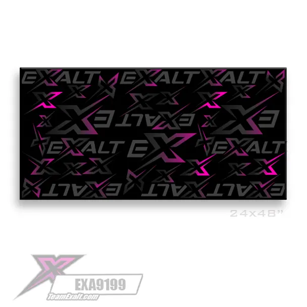 Team Exalt Pit Mat W/Stitched End (24X48in) (Exa9199) 1