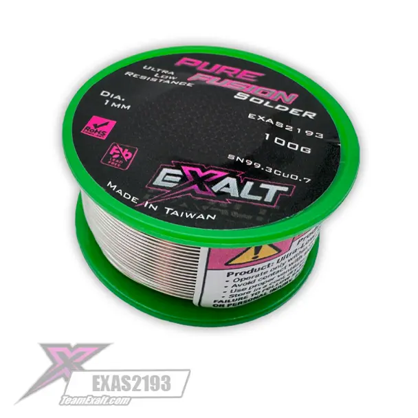 Exalt Purefusion Ultra-Low "Ir" Solder 100G Roll (Exas2193) 1