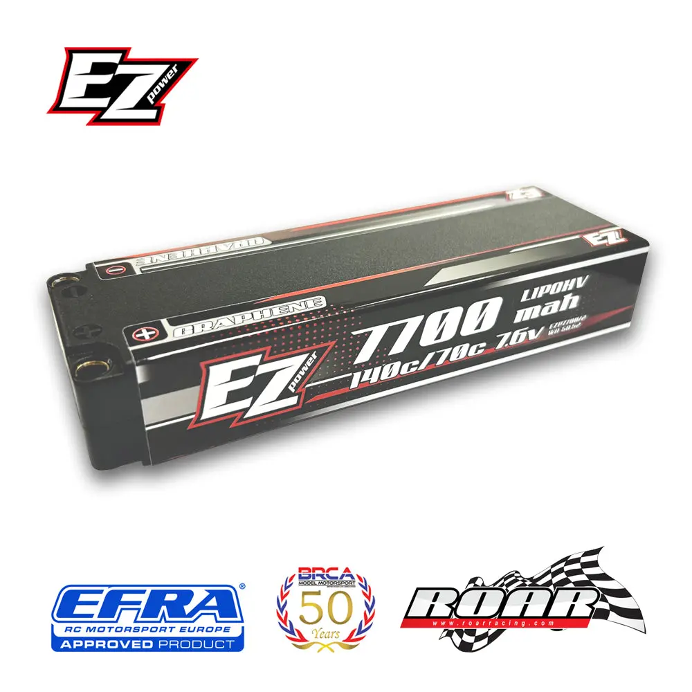 Ezpower 2S 7.6V 7700Mah 140C Lipo Hv Battery 1