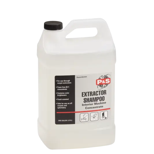 P&S Extractor Shampoo Concentrate 128Oz 1