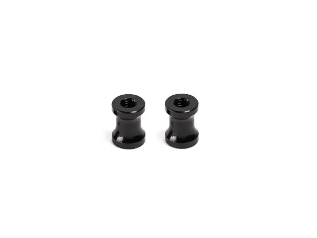 Alu Rear Wing Post (Black / 2Pcs) 1
