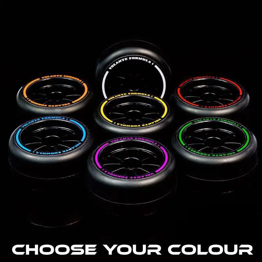 Volante F1 Coloured Tire Stickers (4) 1