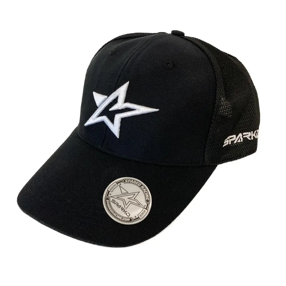 Sparko F8 Sparko Trucker Hat (Black) (F89012) 1