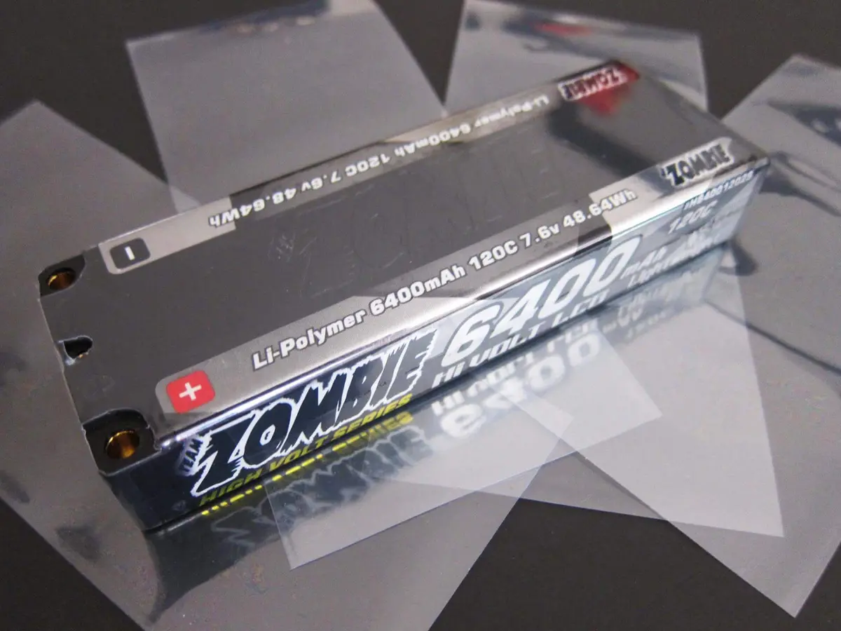 Team Zombie Protective Care Heat Shrink Tube (Fits 2 Cell Inboard) 1