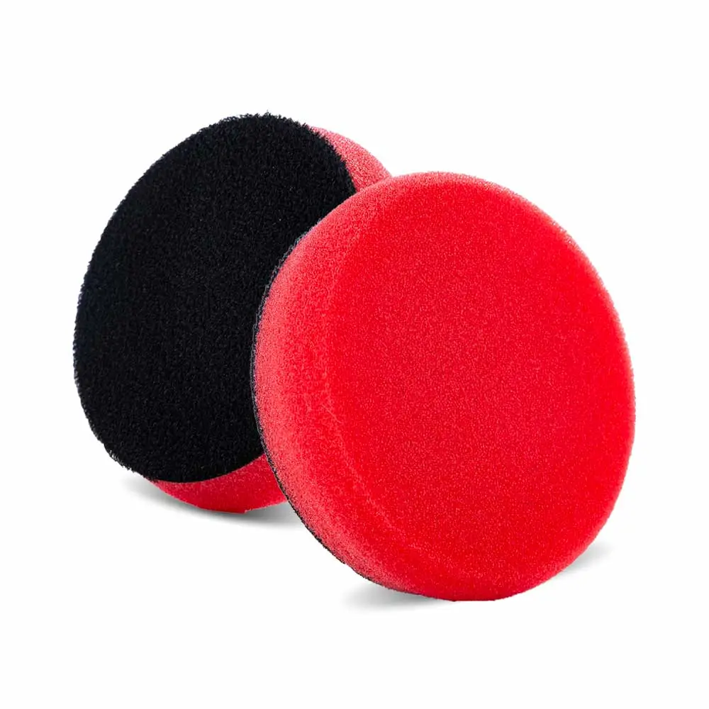 Lake Country Hybrid Force Pad System - Red Final Finishing Wax Pad 3.5", 5.5", 6.5" 1