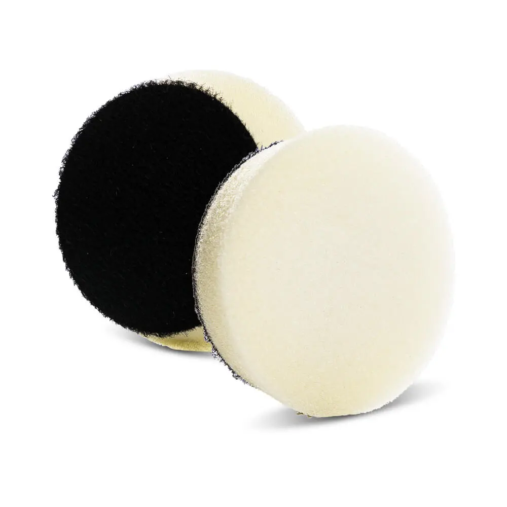 Lake Country Hybrid Force Pad System - White Polishing Pad 1", 2", 3.5", 5.5", 6.5" 2