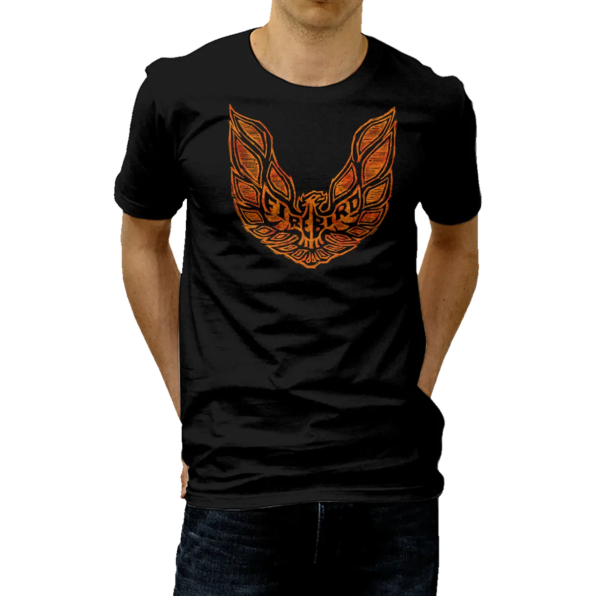 Firebird Sketch T-Shirt 1