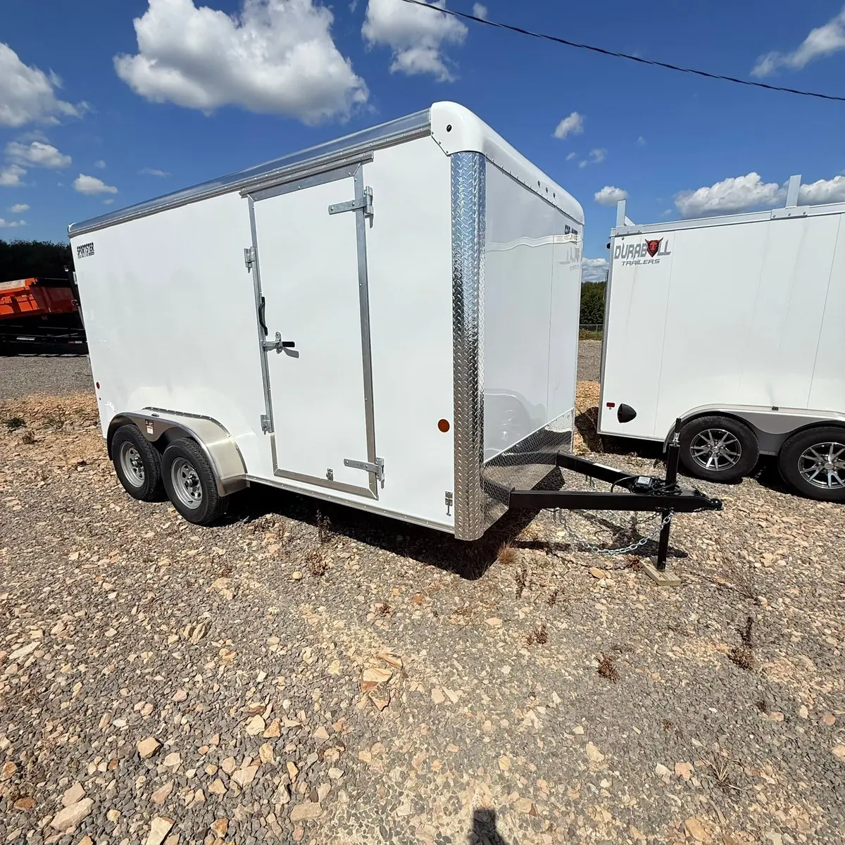 2026 Car Mate 7X14 Sportster W/ Ramp & 6" Additional Height 1